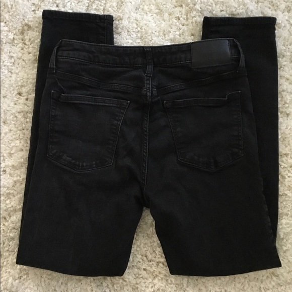 Express Slim Black Jeans sz 30x30 - Picture 3 of 5